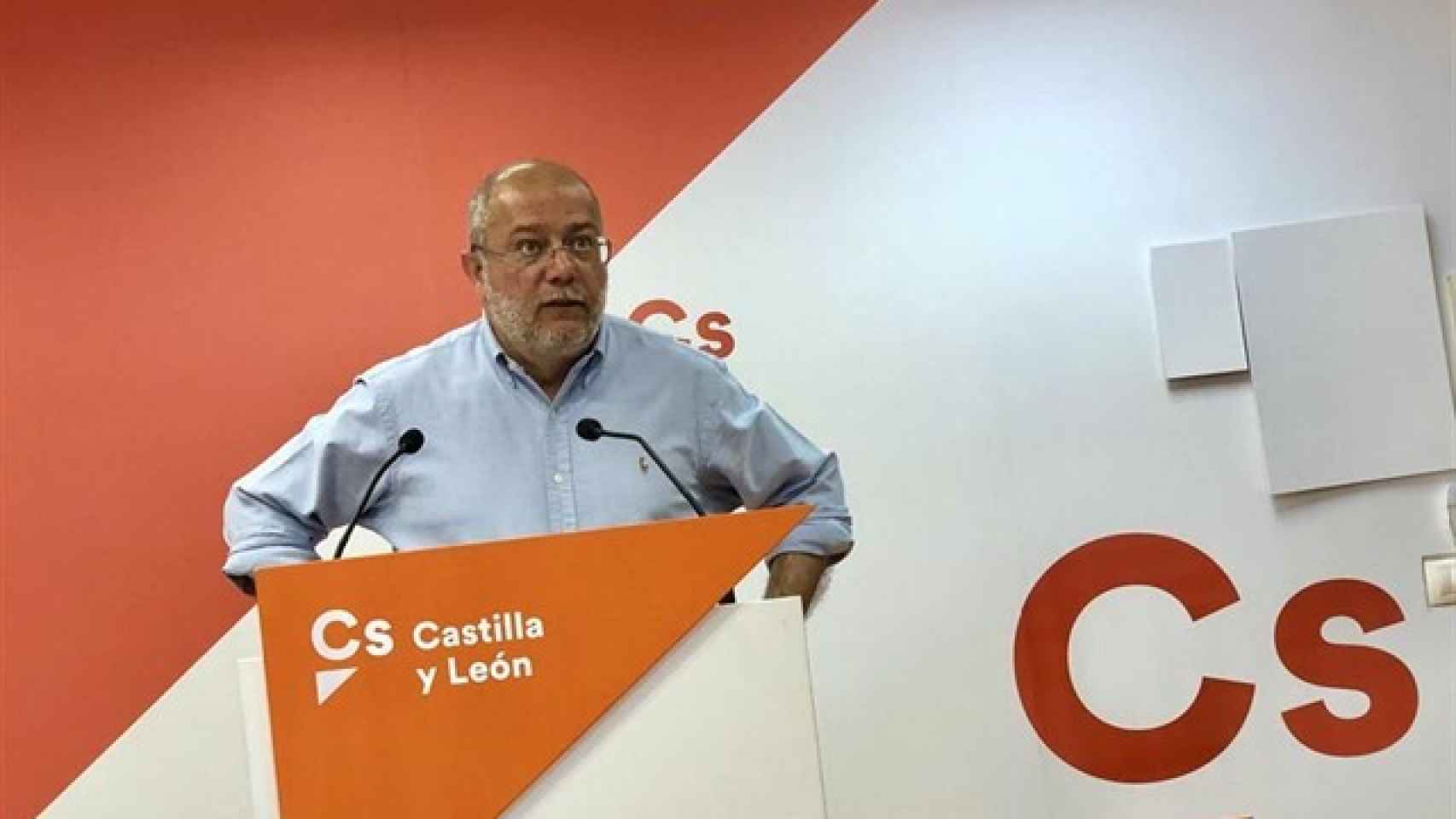 Francisco Igea, candidato de Ciudadanos a la Presidencia de la Junta de Castilla y León.