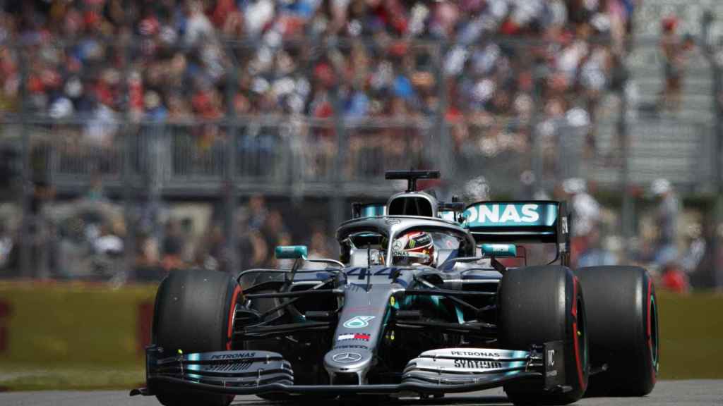 Lewis Hamilton, en el Gran Premio de Canadá