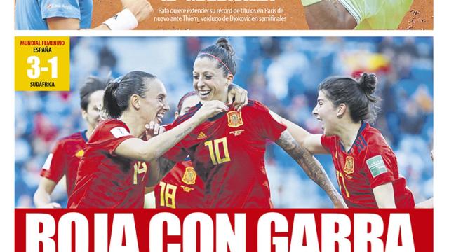 Portada Mundo Deportivo (09/06/19)