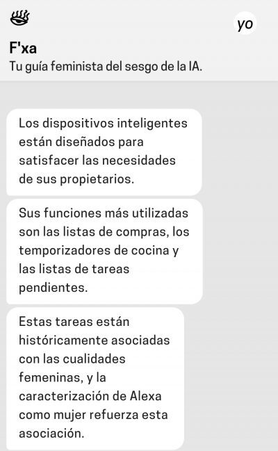 asistente feminista