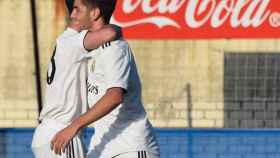 El Juvenil C del Real Madrid celebra un gol en el Mundial de Clubes. Foto: Facebook (Mundial Madrid)