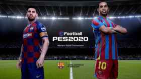 Messi y Ronaldinho serán los protagonistas del PES. Foto: Twitter. (@officialpes)