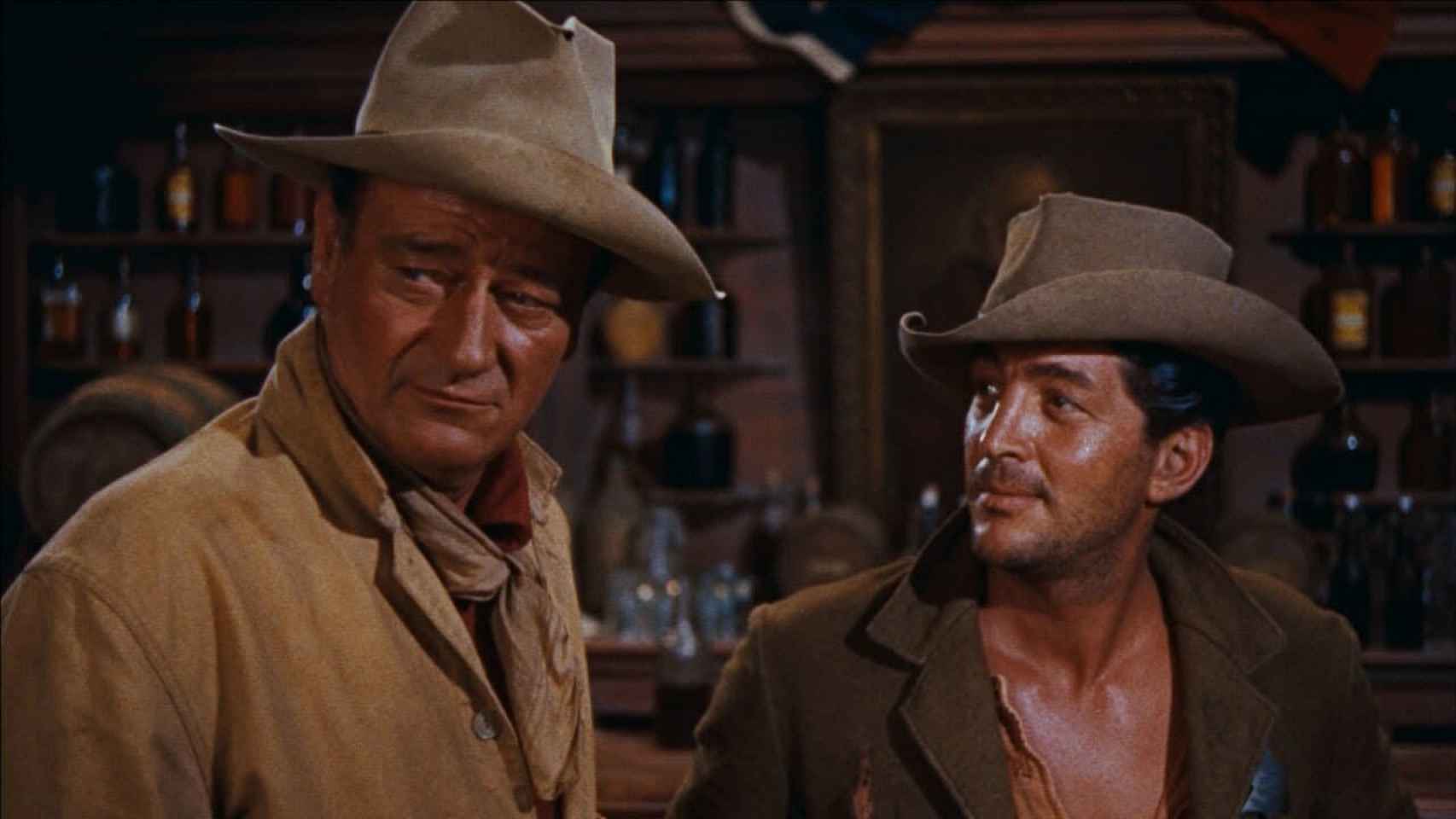 John Wayne en 'Río Bravo'.