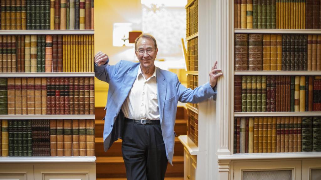 Ian Kershaw, durante una entrevista con este periódico en 2019.