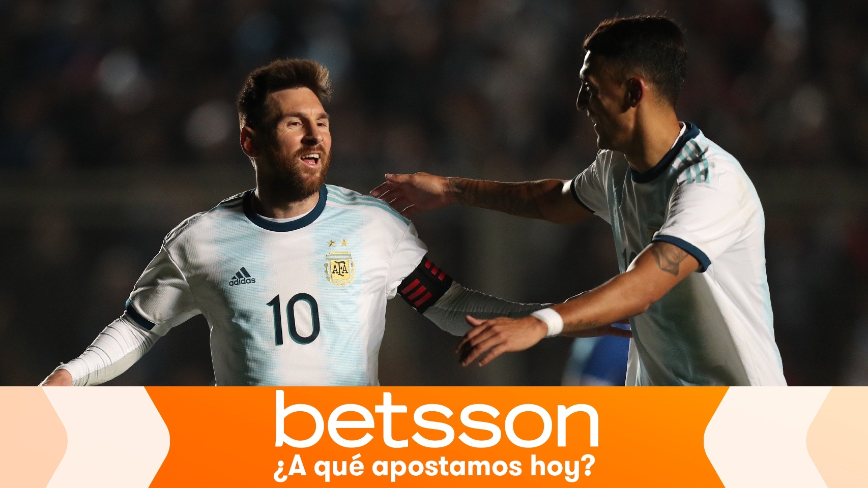 Messi, en un partido de Argentina