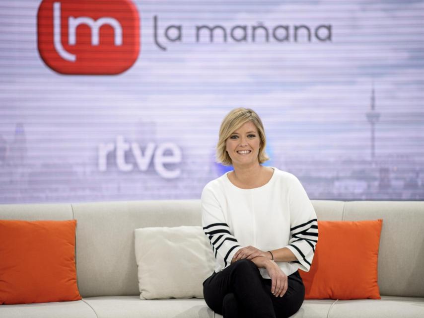 María Casado en una foto oficial en 'La mañana de La 1' en 2016.