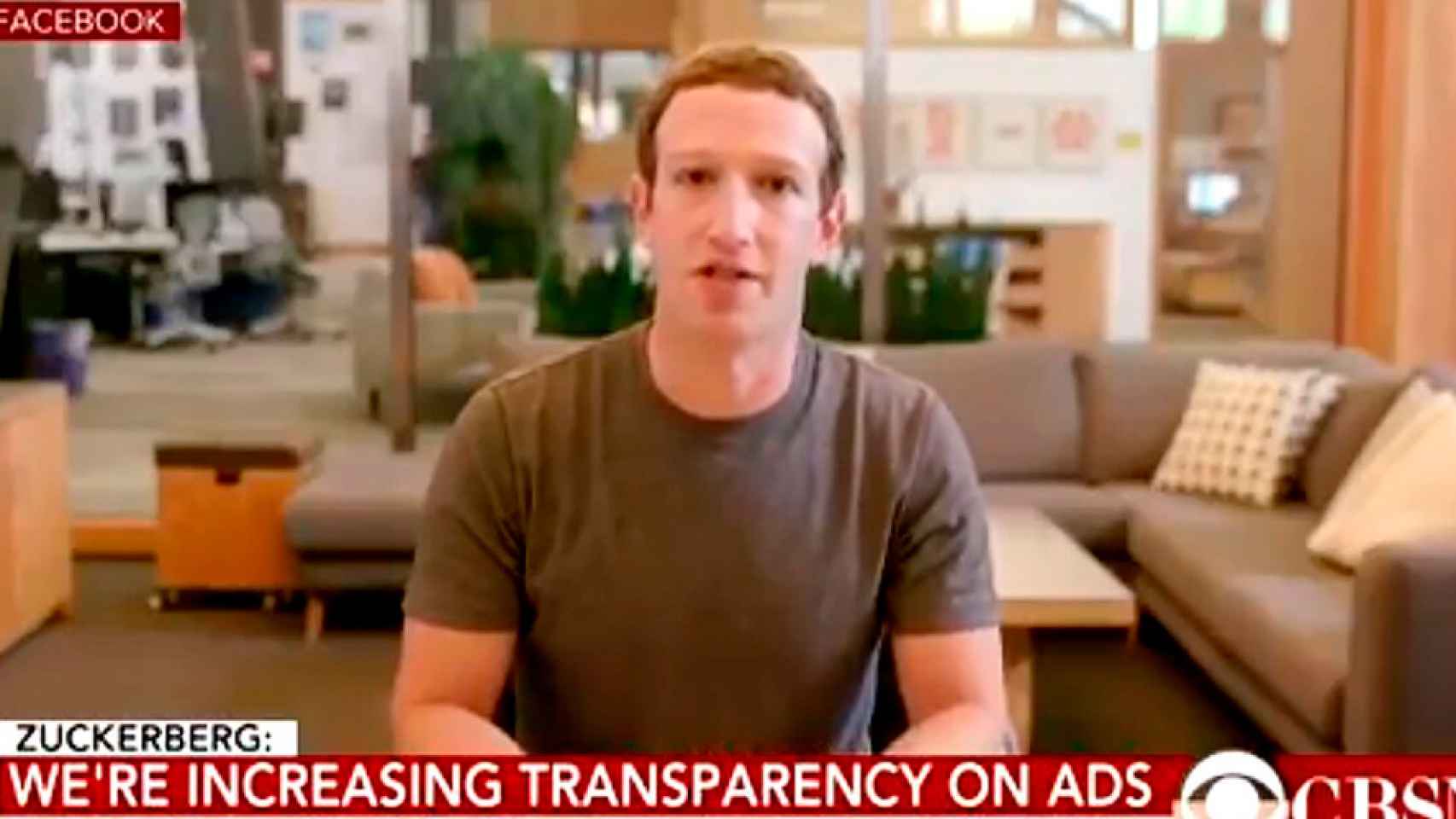 Ejemplo de un 'deepfake' hecho con Mark Zuckerberg.