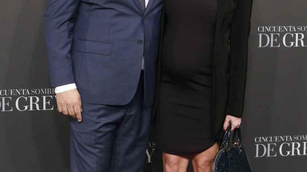 Miki Nadal junto a su exmujer Carola en un acto público en 2015.