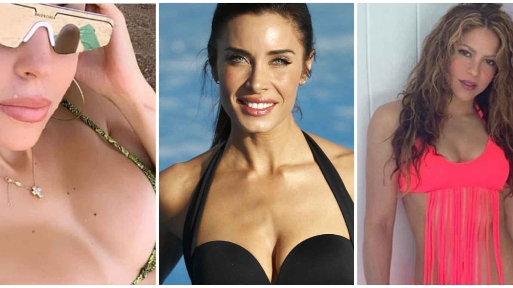De Georgina a Shakira: las mujeres de los futbolistas incendian las redes con sus fotos en bikini