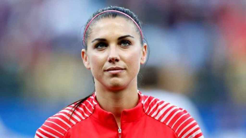 Alex Morgan, en el Mundial femenino de fútbol de Francia 2019