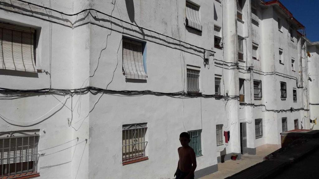 Casa en la que vivía Amanda, en Algeciras, junto a Salvador.
