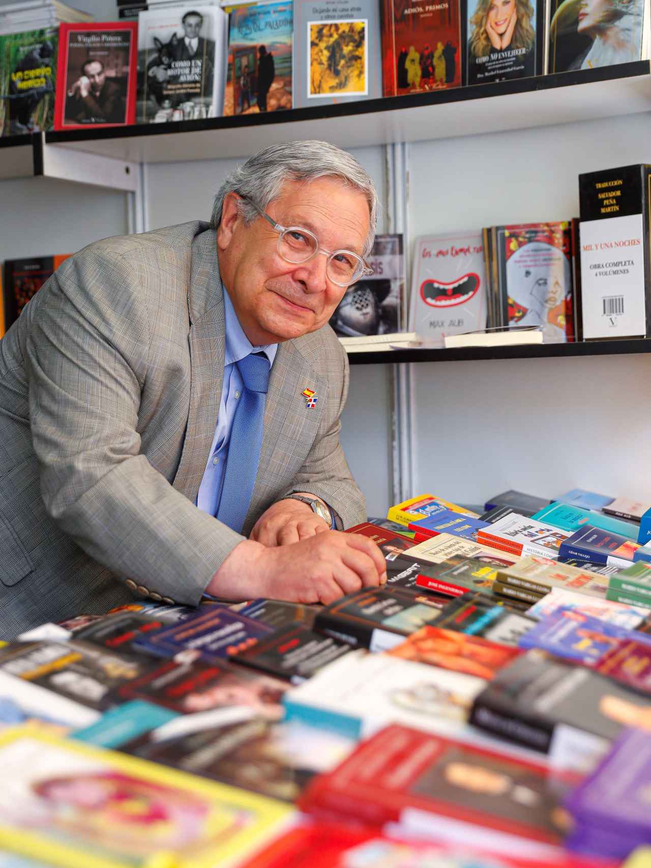 Manuel Gil, director de la Feria del Libro