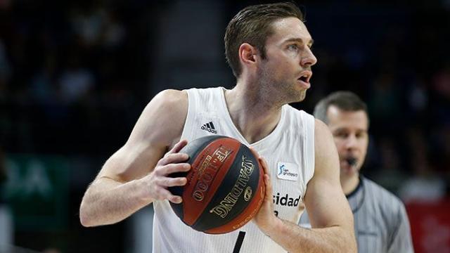 Causeur, jugador del Real Madrid de Baloncesto