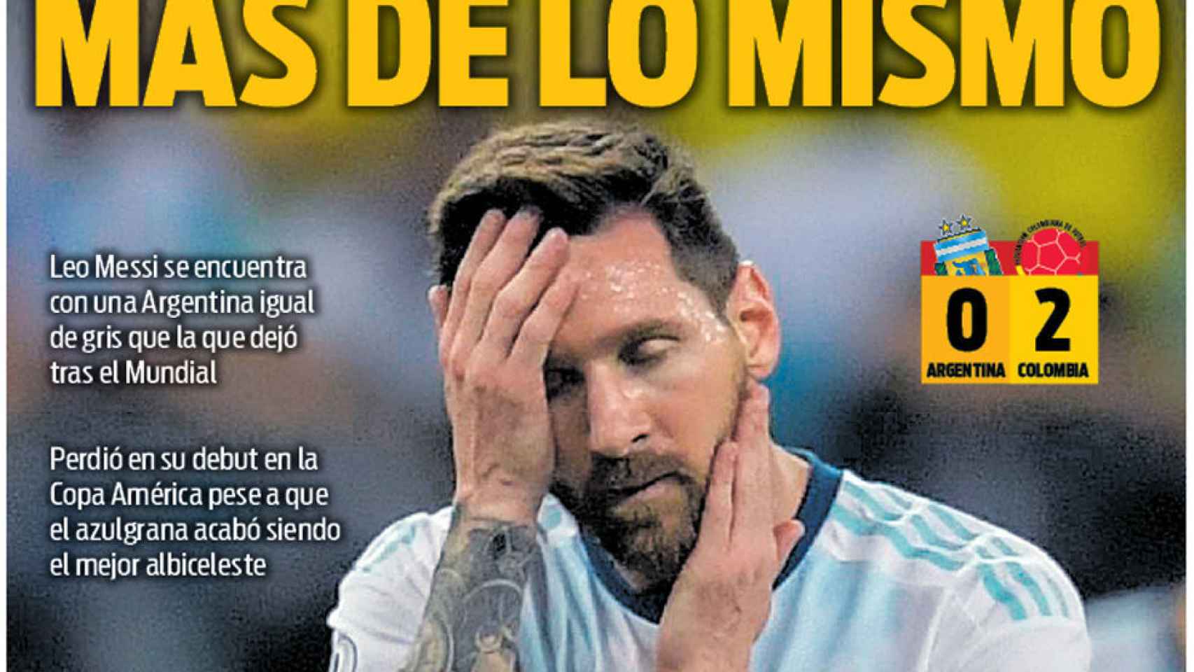 La portada del diario Sport (16/06/2019)