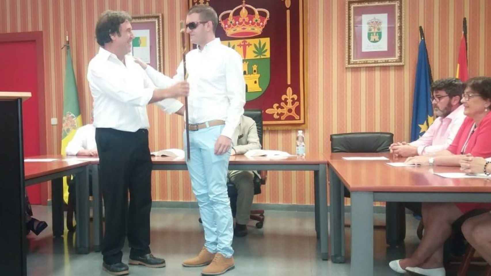 Isidro Sánchez toma posesión como alcalde