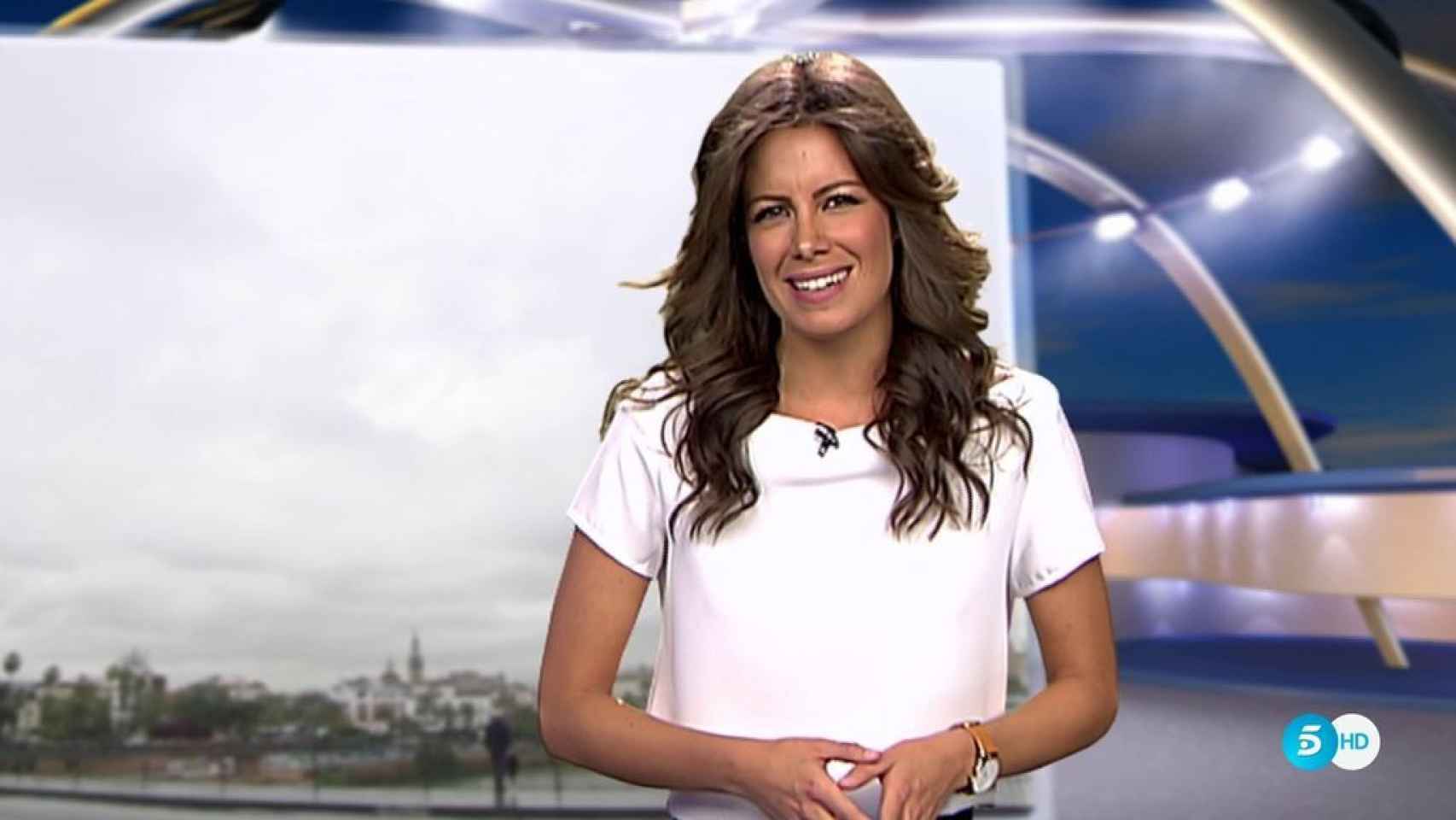 Laura Madrueño durante el tiempo en Telecinco.