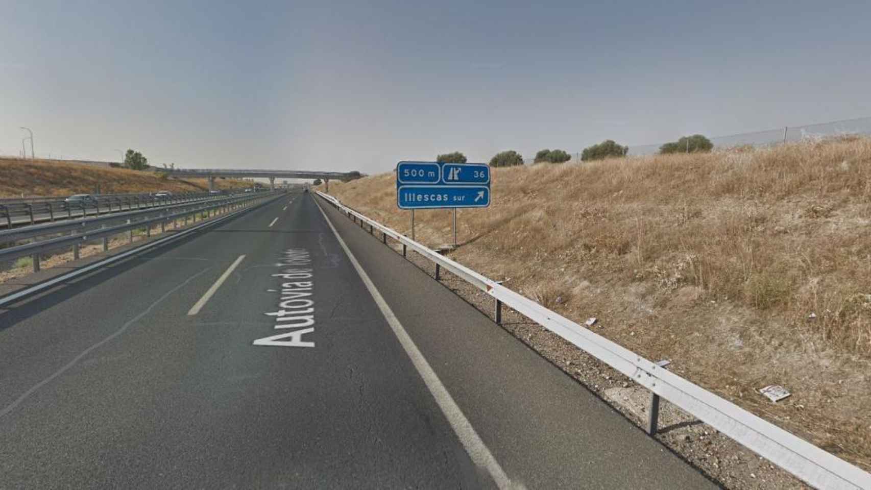 Carretera A-42 a la altura de Illescas.