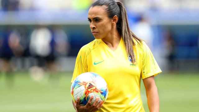 Marta, jugadora de Brasil. Foto: Twitter. (@fifacom_es)