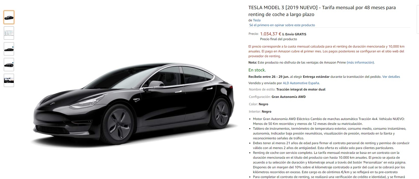 Tesla Amazon 2
