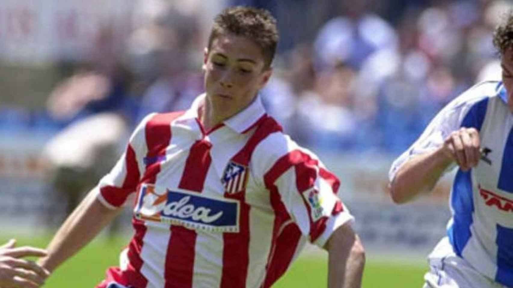 El debut de Fernando Torres con el Atlético de Madrid
