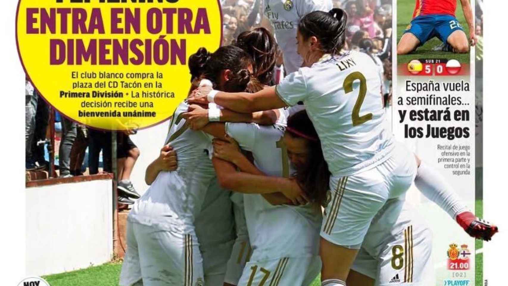 La portada del diario MARCA (23/06/2019)