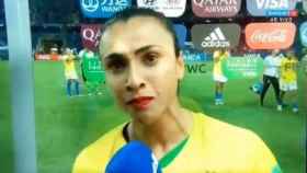 Marta, tras la derrota de Brasil ante Francia (2-1).