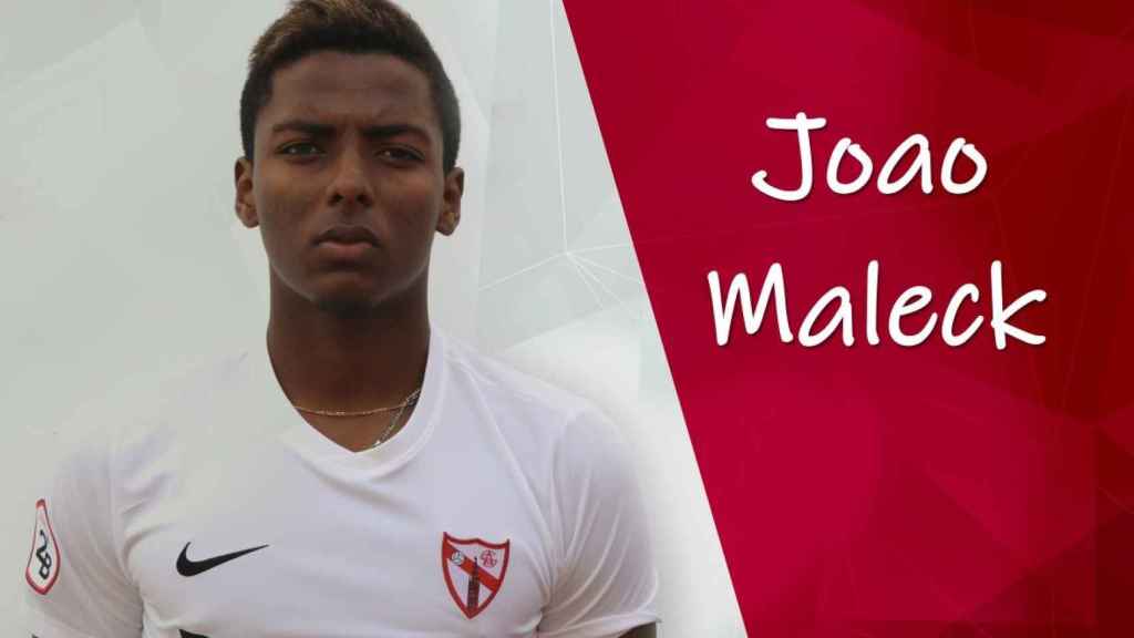 Joao Maleck, jugador del Sevilla Atlético. Foto: sevillafc.com