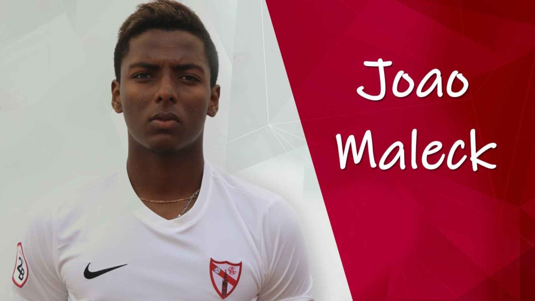 Joao Maleck, jugador del Sevilla Atlético. Foto: sevillafc.com