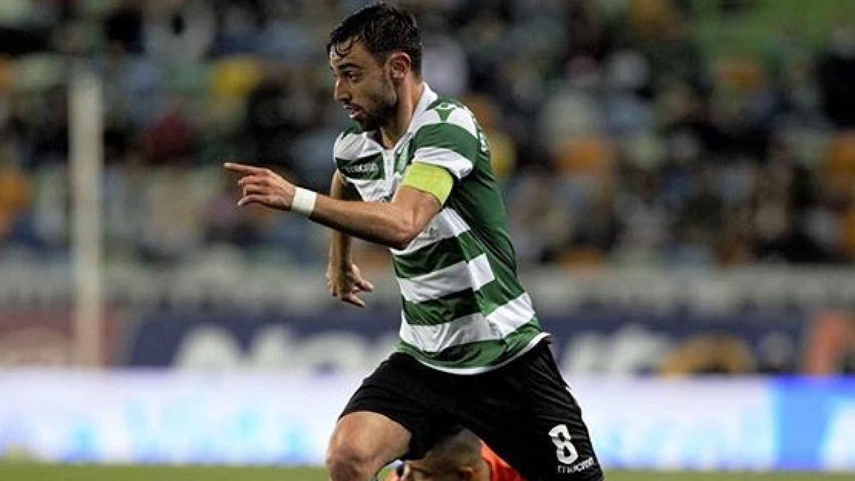 Bruno Fernandes, jugador del Sporting de Lisboa. Foto: Instagram. (@brunofernandes.10)