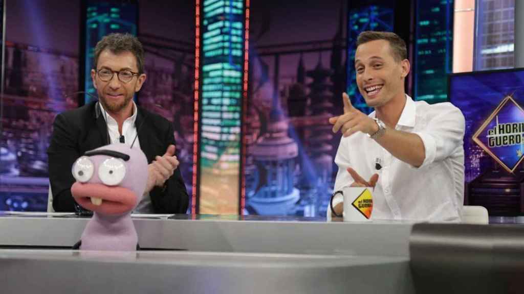 Canales se divirtió con Pablo Motos y sus hormigas en el programa de Antena 3.
