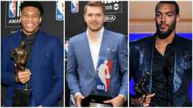 Europa reina en la NBA: Doncic, Antetokounmpo y Gobert lideran los premios