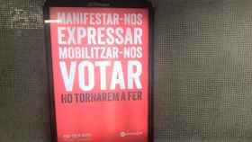Colau consiente publicidad ideológica pro rebelión en metro y autobuses: Lo volveremos a hacer