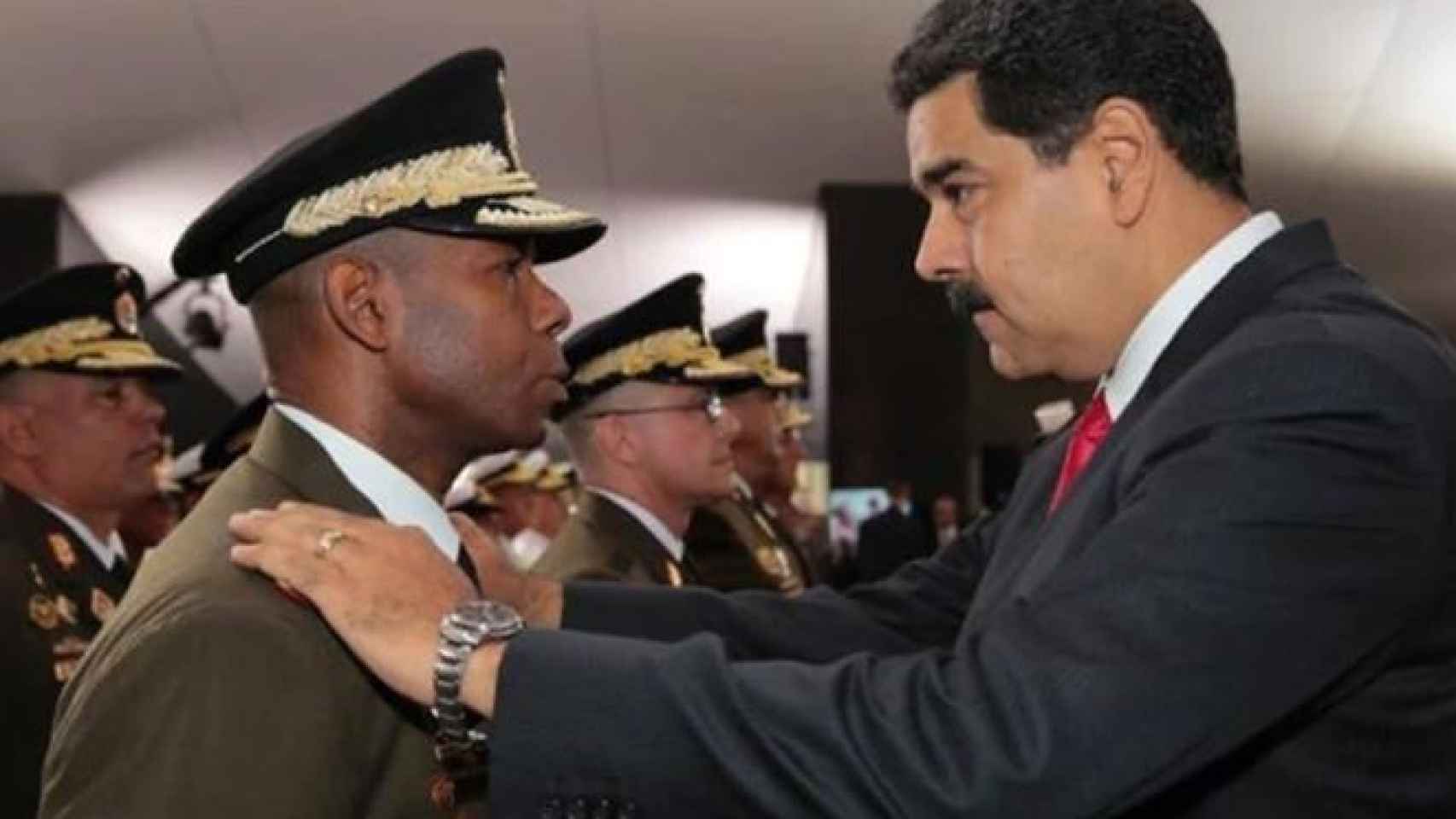 Figuera con Maduro en una imagen de archivo