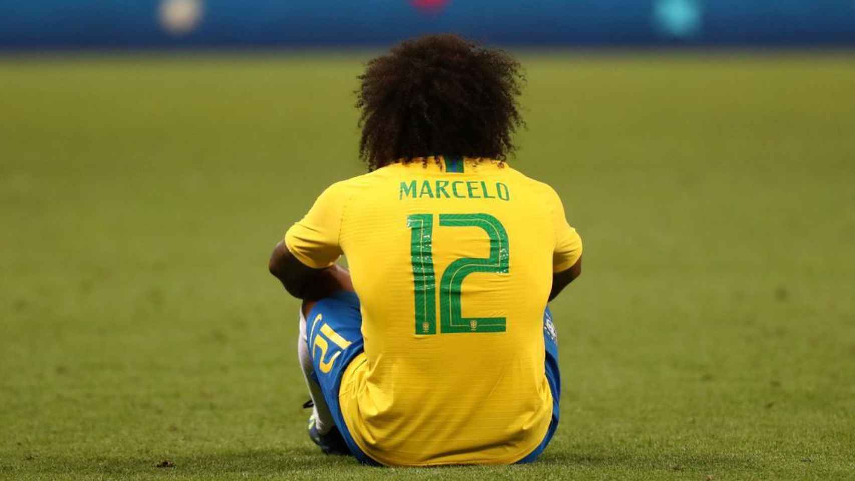 Marcelo, con la selección brasileña