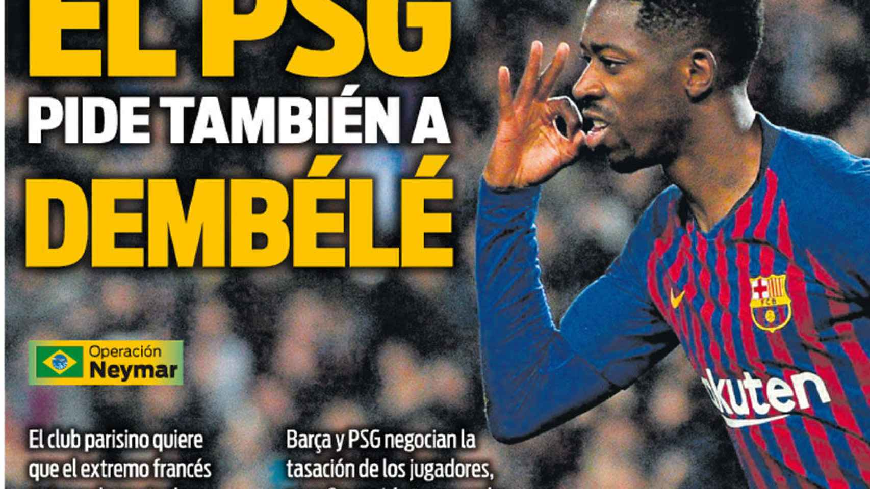 La portada del diario Sport (27/06/2019)