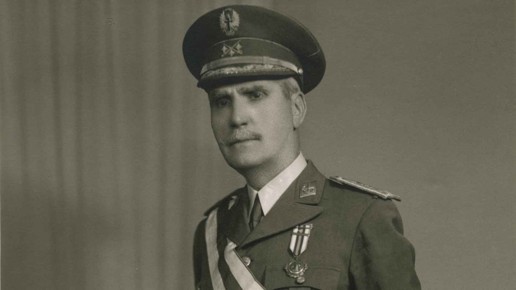 El general Rafael Latorre Roca, en una fotografía de la colección particular de la familia Fernández Corte.