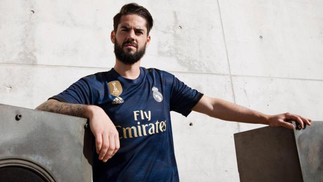 Isco en la presentación de la segunda equipación 2019/20