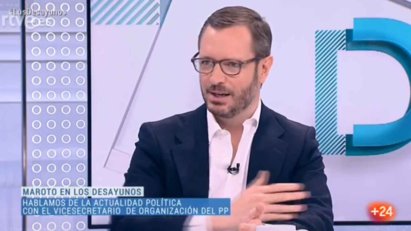 Javier Maroto en Los desayunos de TVE.