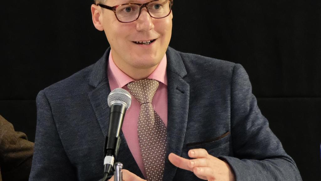 Rubén García de Andrés, alcalde de Torrecaballeros (PSOE).