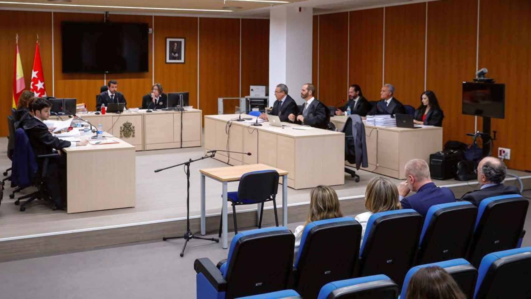 Juicio de los ordenadores de Bárcenas en el Juzgado de lo Penal 31 de Madrid.