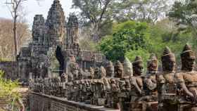Estatuas de Angkor.