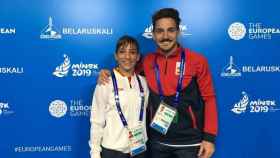 Sandra Sánchez y Damián Quintero, oros para España en los Juegos Europeos