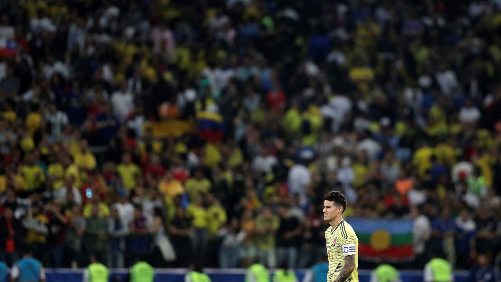 James Rodríguez, tras caer eliminado en la Copa América con Colombia