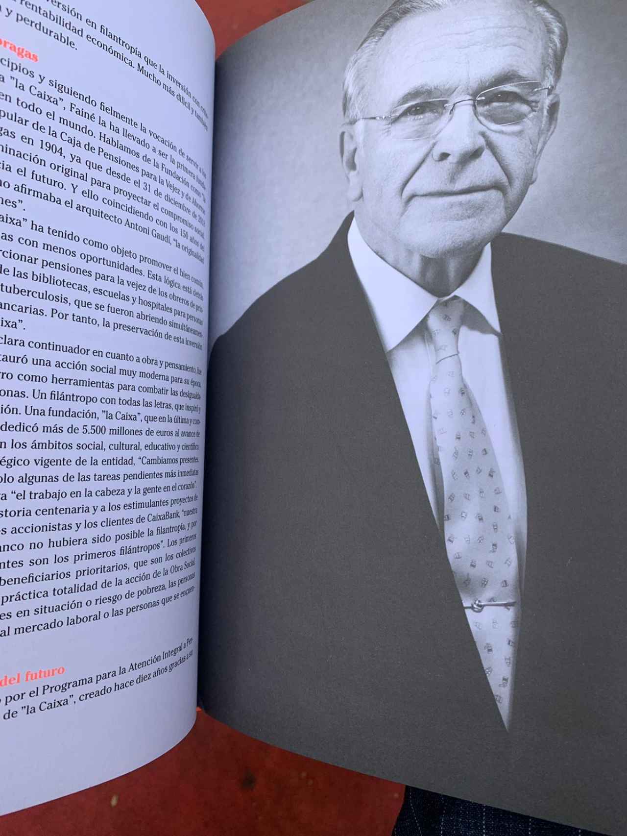 Isidro Fainé, el único espanol entre los 15 grandes filántropos del libro