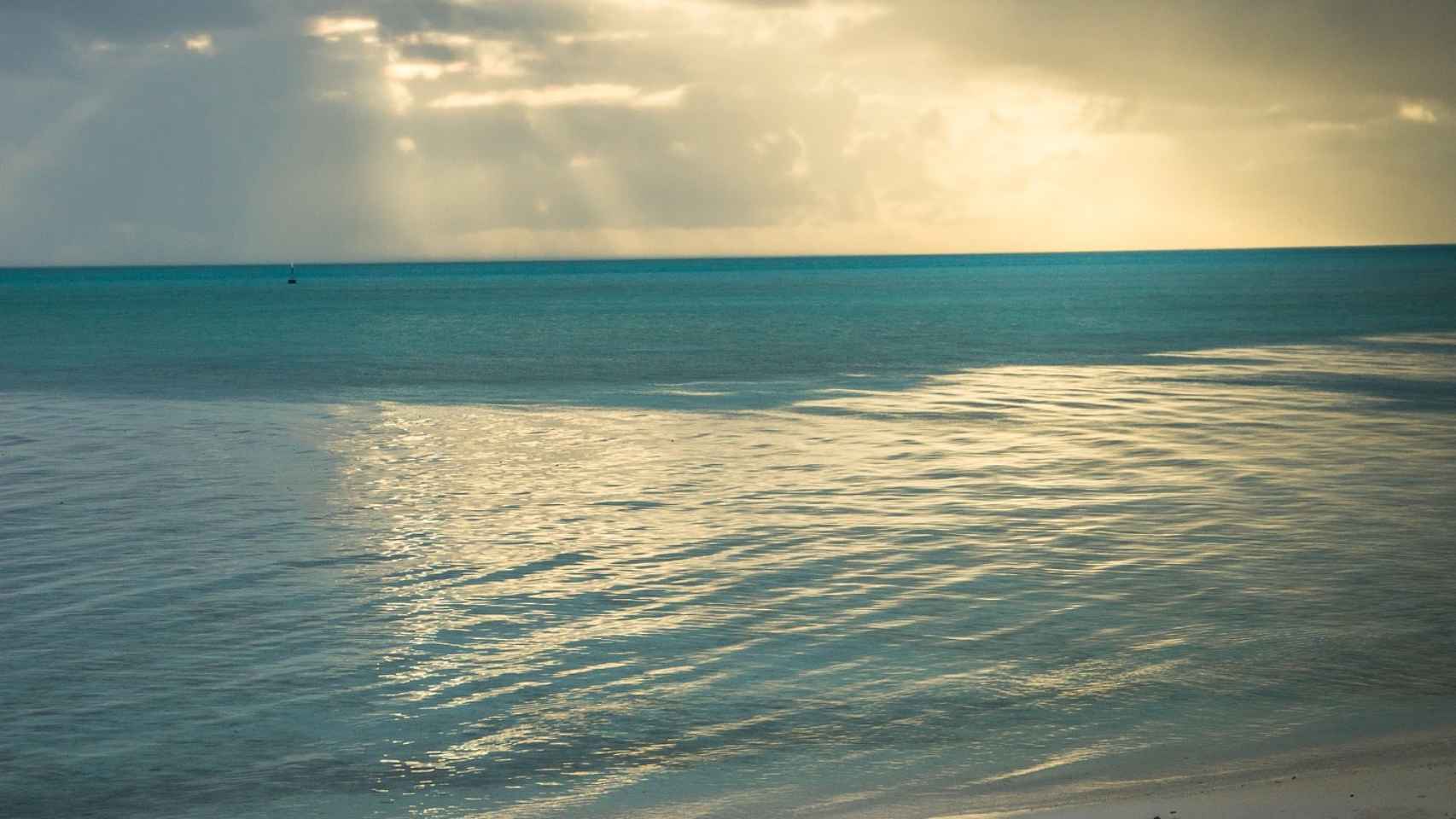 Matira Beach, en Bora Bora.