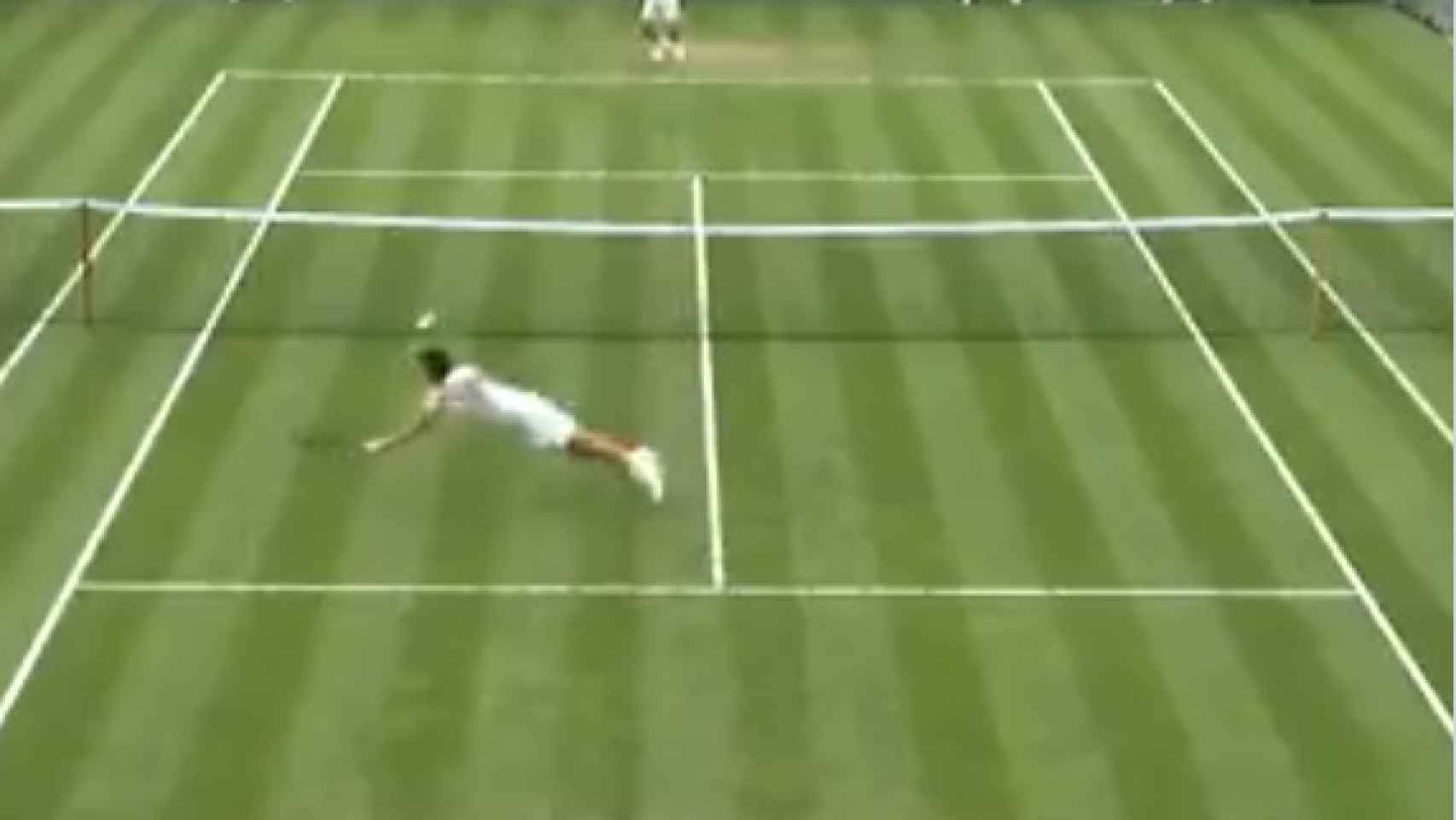 Pablo Cuevas, en Wimbledon