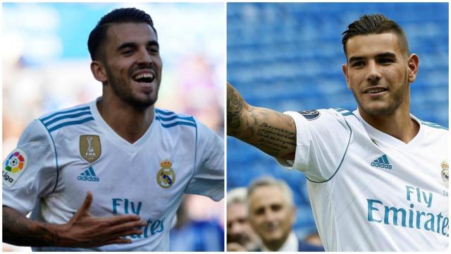 Dani Ceballos y Theo Hernández.