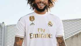 Marcelo con la nueva camiseta del Real Madrid. Foto: Instagram (@marcelotwelve)
