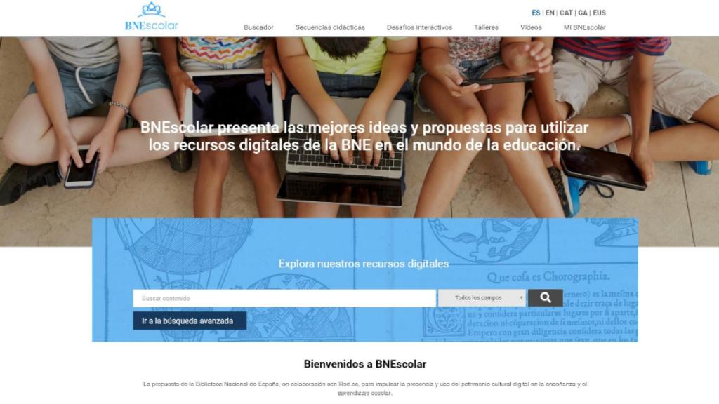 Encuentra Recursos Gratuitos Para Educación Con La Nueva Web De La ...