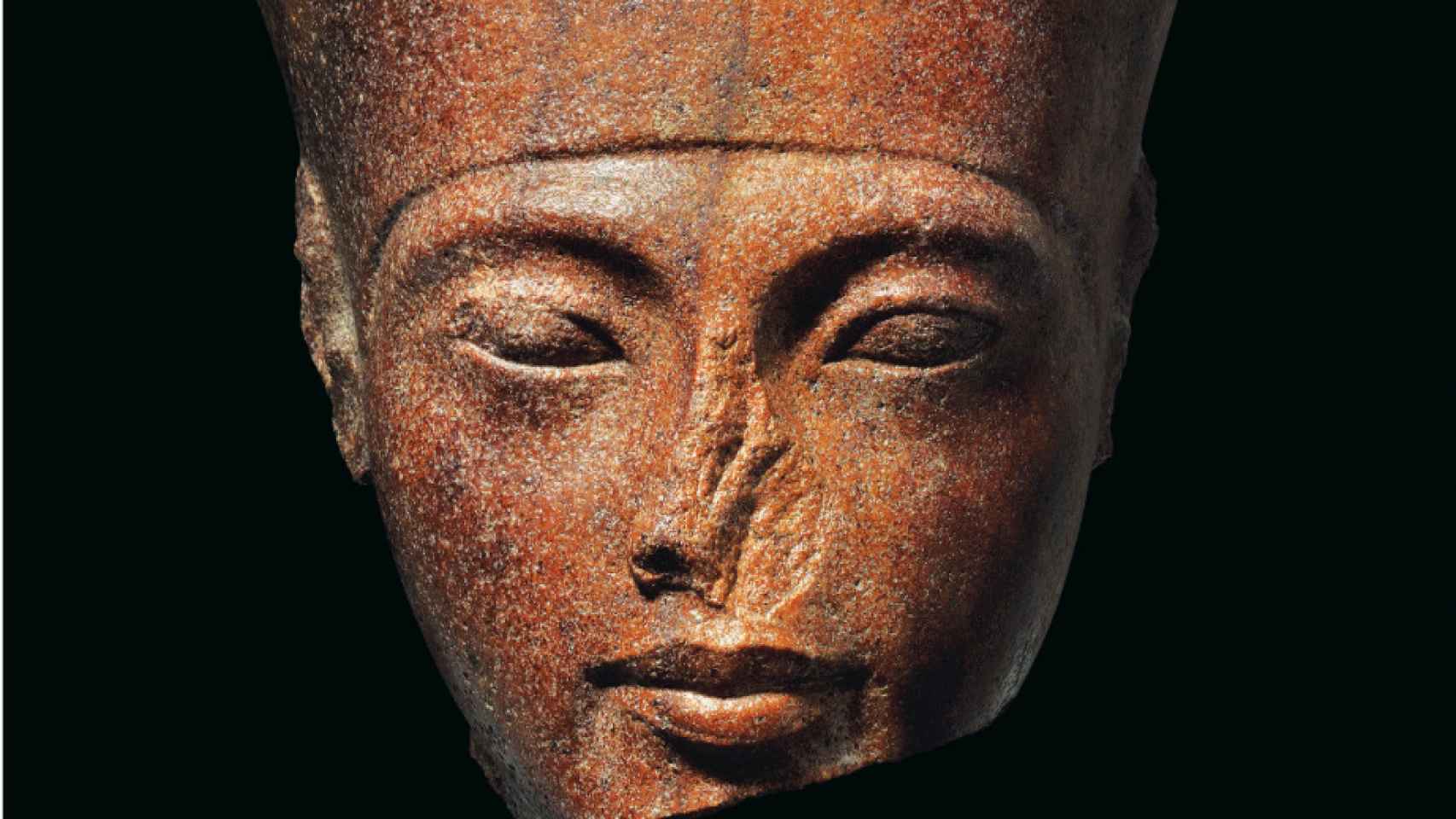 Busto de Tutankamón sacado a subasta.
